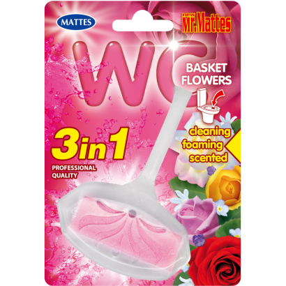 Mr. Mattes WC kosár virág illat 40 g