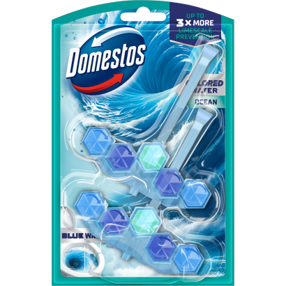 Domestos Blue Water Ocean WC frissítő blokk 2 x 48 g