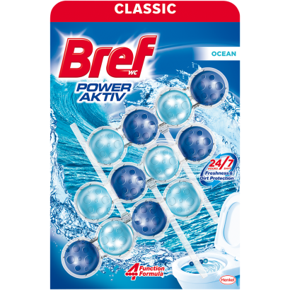 Bref Power Aktiv Ocean WC frissítő 3 x 50 g