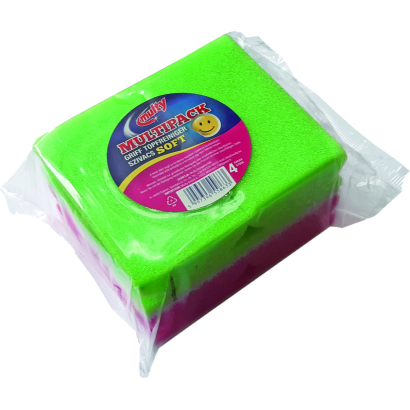 Multy soft mosogató szivacs XL méret soft 4db