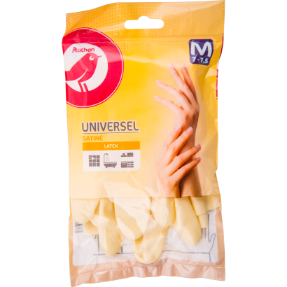 Auchan Kedvenc Univerzális gumikesztyű M méret 1 pár