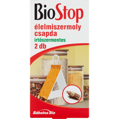 BioStop irtószermentes élelmiszermoly csapda 2 db