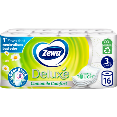 Zewa Deluxe Camomile Comfort toalettpapír 3 rétegű 16 tekercs