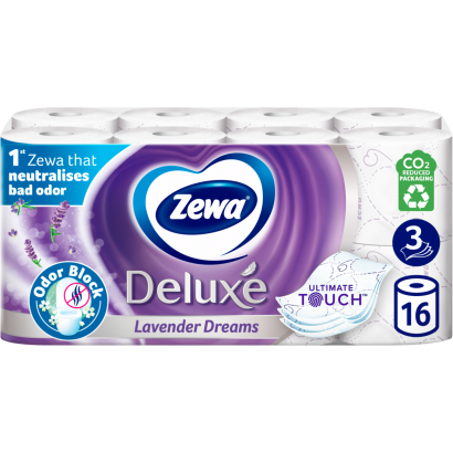 Zewa Deluxe Lavender Dreams toalettpapír 3 rétegű 16 tekercs