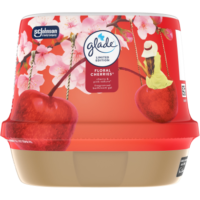 Glade® légfrissítő zselé Floral Cherries 180g