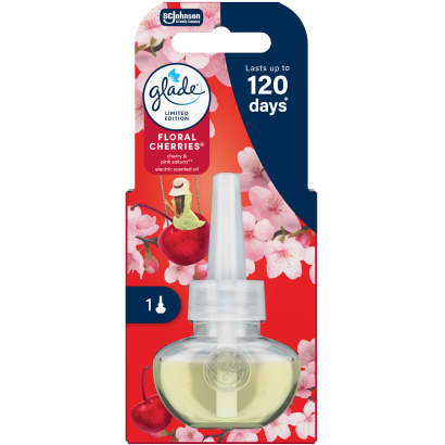 Glade Elektromos légfrissítő utántöltő - Floral Cherries S26 20ml