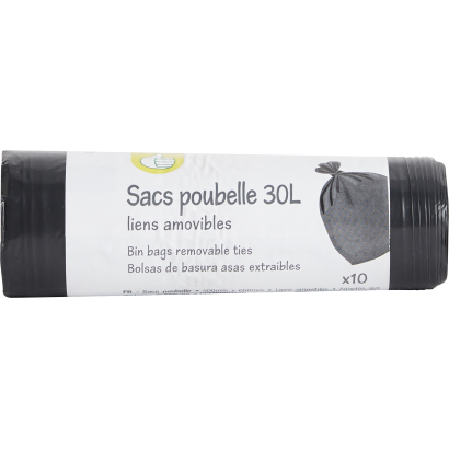 Auchan Tipp szemetesszák 30 l 10 db