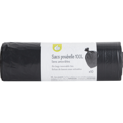 Auchan Tipp szemetesszák 100 l-es 10 db