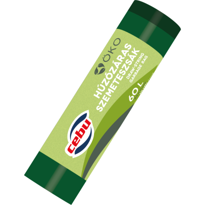 CEBU ÖKO húzófüles szemeteszsák 60L/15 DB