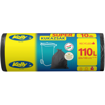 Kelly Super kukazsák 110 l 10 db