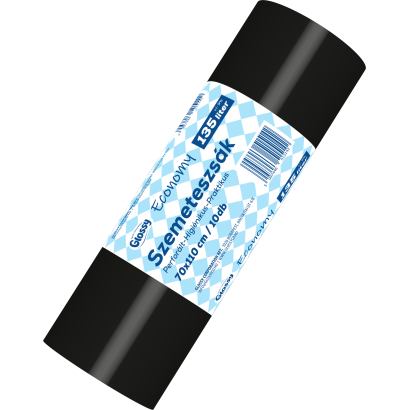 Glossy Economy szemeteszsák 135 l 10 db