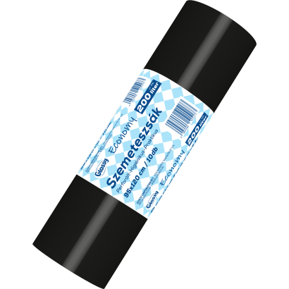 Glossy Economy szemeteszsák 200 l 10 db