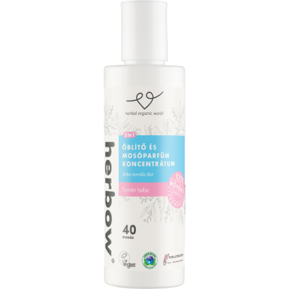 Herbow 2in1 Tündér Baba öblítő és mosóparfüm koncentrátum 40 mosás 200 ml