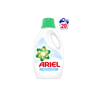 Ariel Sensitive Folyékony Mosószer 1.1l, 20 Mosáshoz