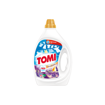 Tomi Aromaterápia Illóolajok Provence-i Levendula és Jázmin mosószer 40 mosás 2 l