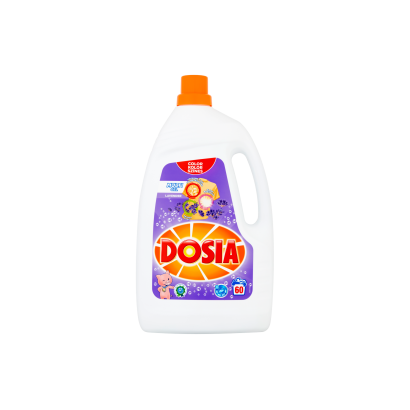 Dosia Multi Gel Lavender folyékony mosószer színes ruhákhoz 60 mosás 3 l
