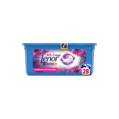 Lenor Amethyst & Floral Bouquet Mosókapszula 28 Mosáshoz