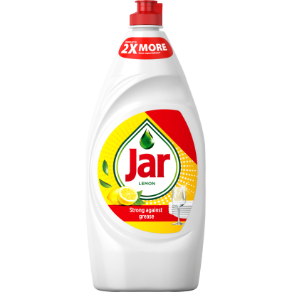 Jar Lemon Folyékony Mosogatószer. Zsíroldó Áztatás Nélkül Eltávolítja A Zsíros Szennyeződéseket900ML