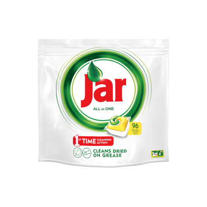Jar All In One Lemon Mosogatógép Kapszula 96 darabos kiszerelés