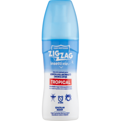 Zig Zag Tropical szagtalan, extra erős rovarriasztó permet 100 ml