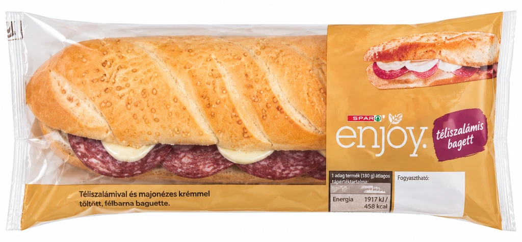 SPAR enjoy. téliszalámis bagett