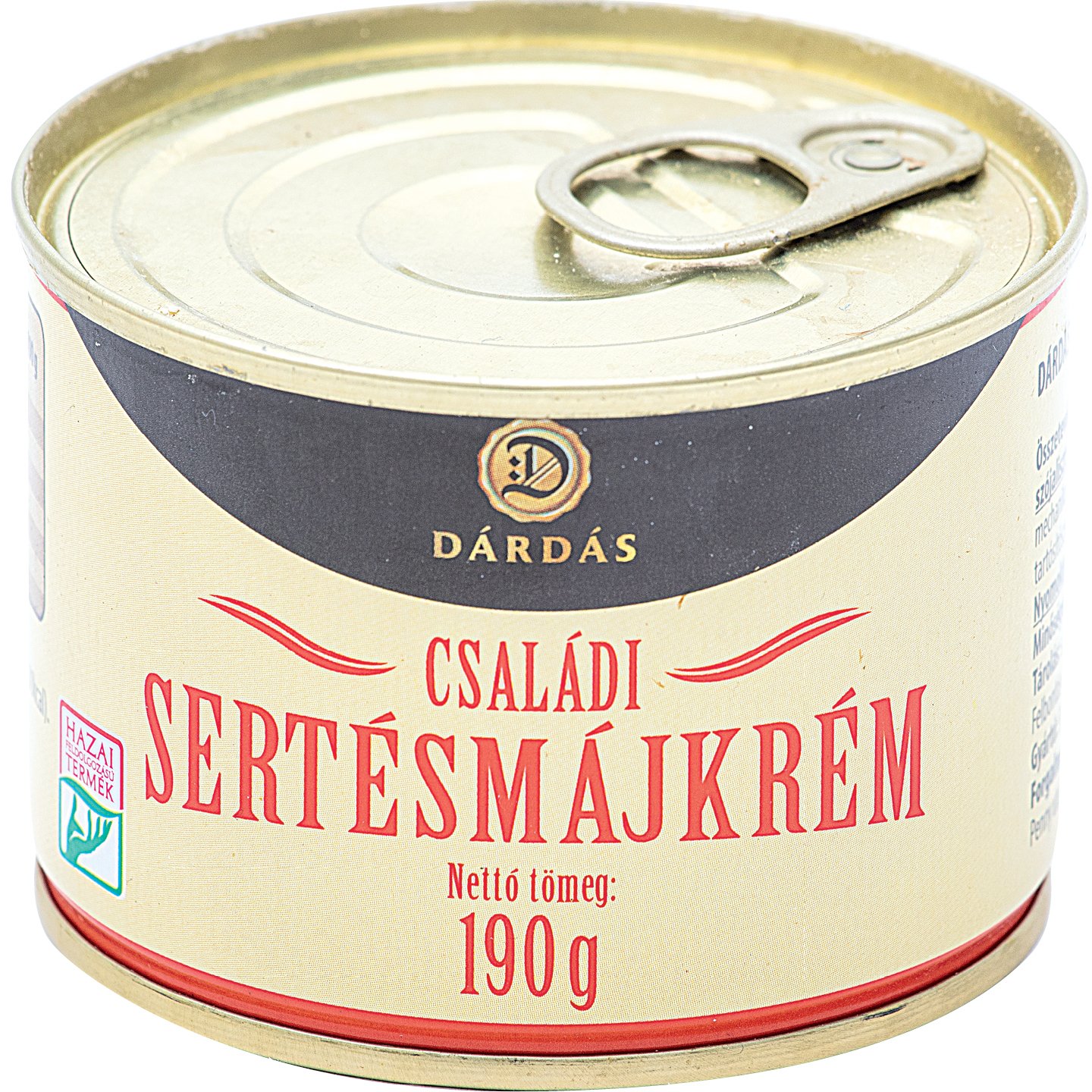 Dárdás Családi Sertésmájkrém Xxl