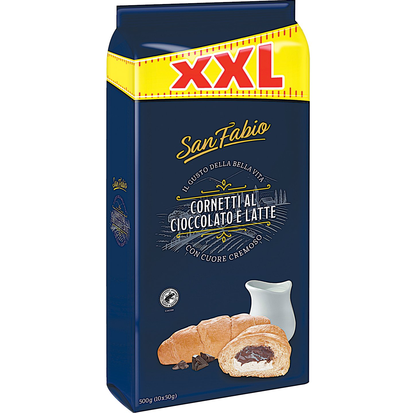 San Fabio Tejes-Csokis Töltött Croissant Xxl