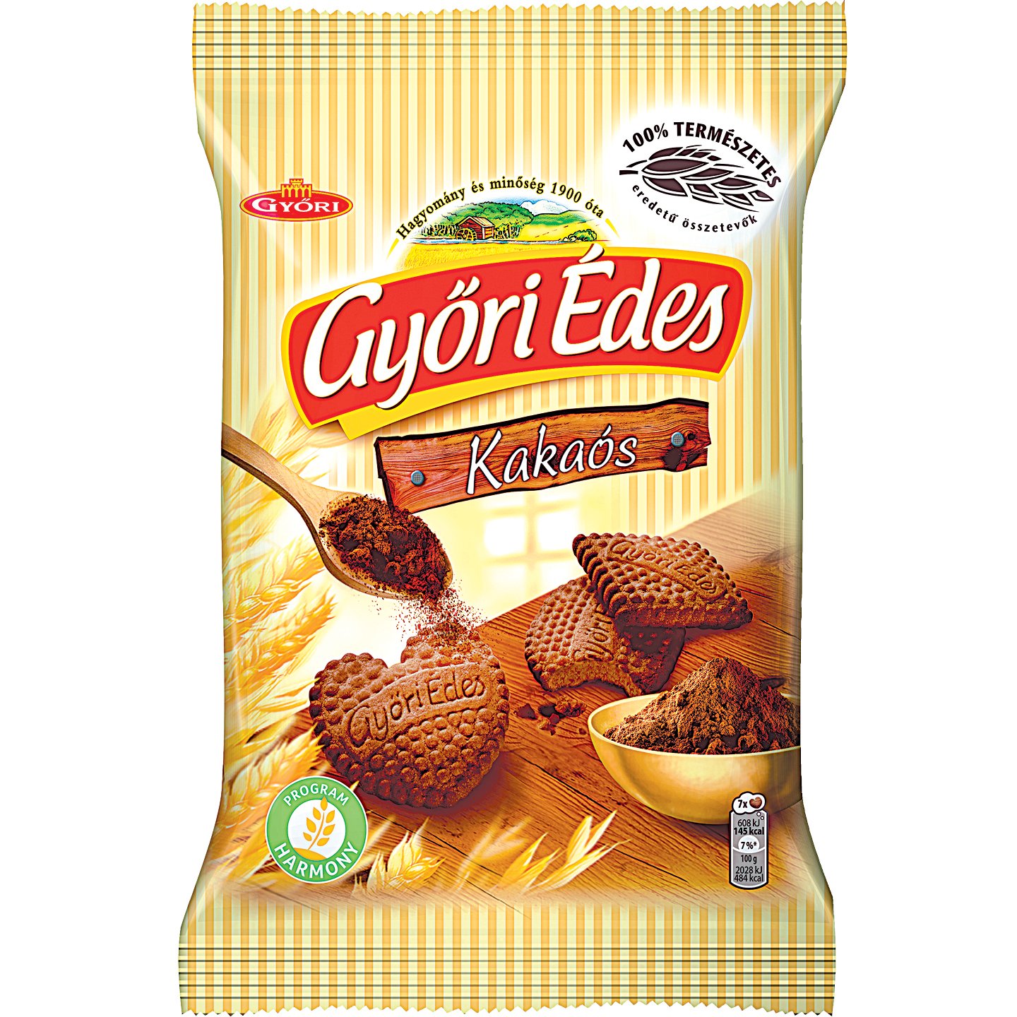 Győri Édes Kakaós Keksz