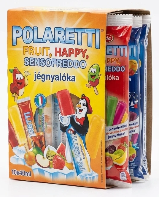 Polaretti Fruit, Happy, Sensofreddo jégnyalóka