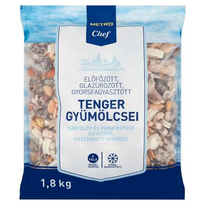 METRO Chef Gyorsfagyasztott, Előfőzött Tenger Gyümölcsei 1,8 kg
