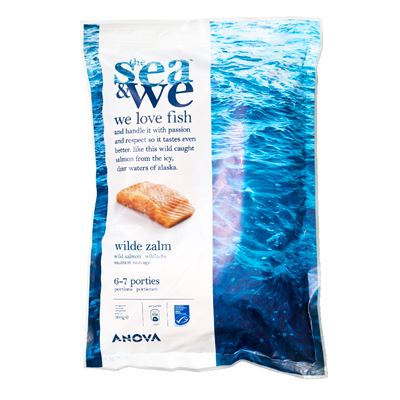 SEA&WE Gyorsfagyasztott Pink Lazacporció 900 g