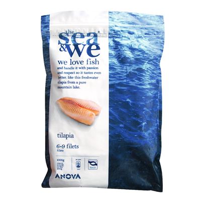 SEA&WE Gyorsfagyasztott Tilápia Filé 900 g