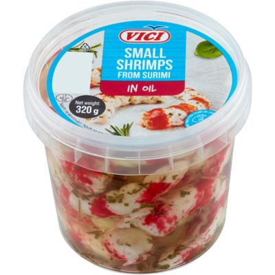 Vici mini királyrák ízű surimi olajban 320 g