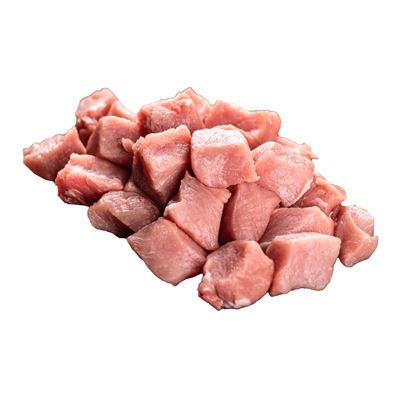 Sertéscomb kockázott gulyáshús, vákuumcsomagolt