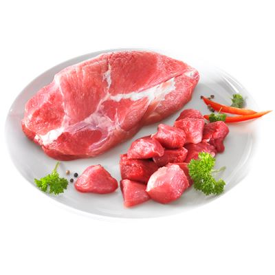 Friss Feldolgozott Sertés Lapocka, Csont nélkül, Import