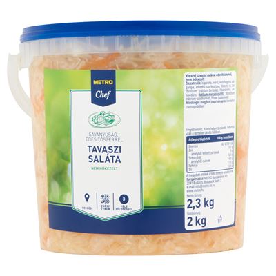 METRO Chef Vecsési Tavaszi Saláta Édesítőszerrel 2 kg