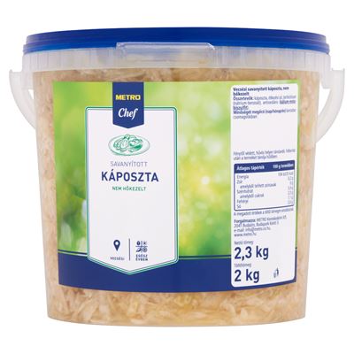 METRO Chef Vecsési Savanyított Káposzta 2,3 kg