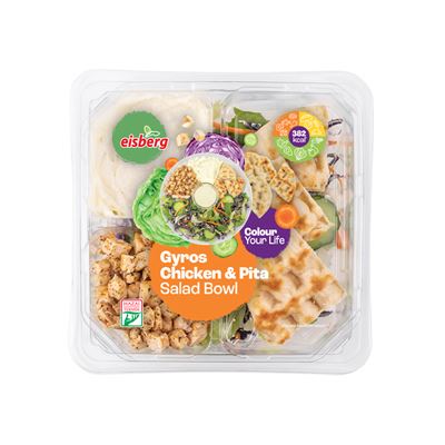 Eisberg Gyros Csirke-pita Salátatál 260 g
