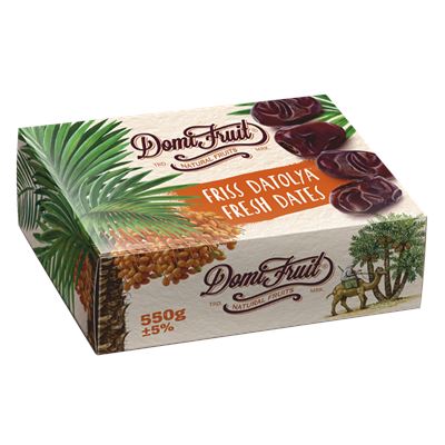 Domi Fruit Friss Datolya Dobozos 550 g