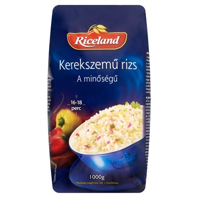 Riceland Kerekszemű 'A' Minőségű Rizs 1 kg