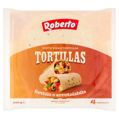 Roberto Tortillas Lepénykenyér 4 x 60 g