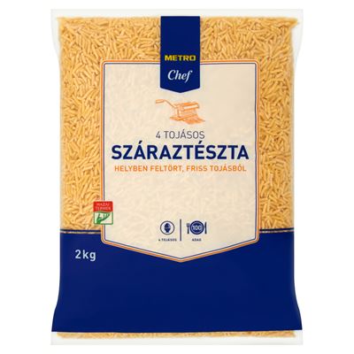 METRO Chef Csigatészta 4 Tojásos Száraztészta 2 kg