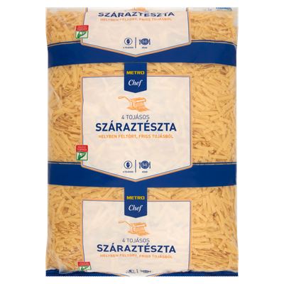 METRO Chef Szélesmetélt 4 Tojásos Száraztészta 5 kg