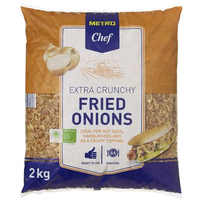 METRO Chef Ropogós Sült Hagyma 2 kg