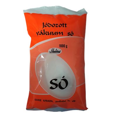 Hadászi Jódozott Vákuum Só 1 kg