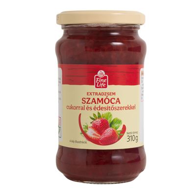 Fine Life Extradzsem Szamóca 310 g