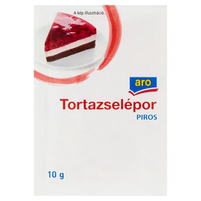 aro Piros Tortazselé 5 x 10 g