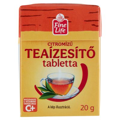 Fine Life Citromízű Teaízesítő Tabletta 24 x 20 g