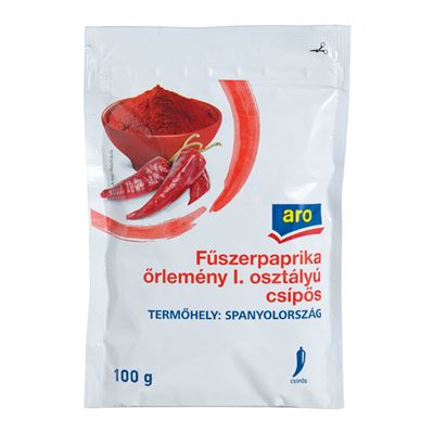 aro I. Osztályú Csípős Fűszerpaprika 100 g
