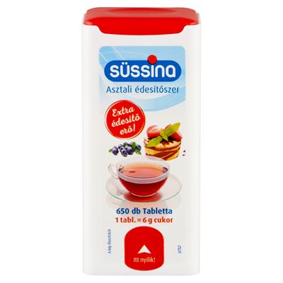 Süssina édesítőszer 650 db 39 g